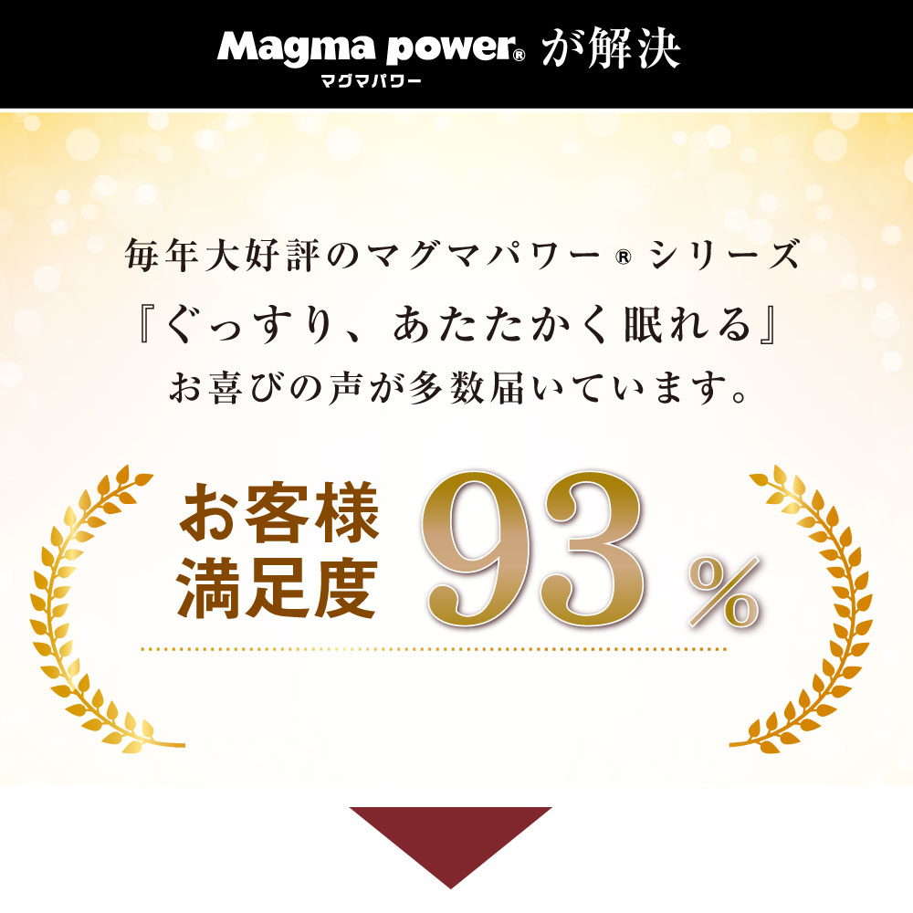 マグマパワー敷きパッド